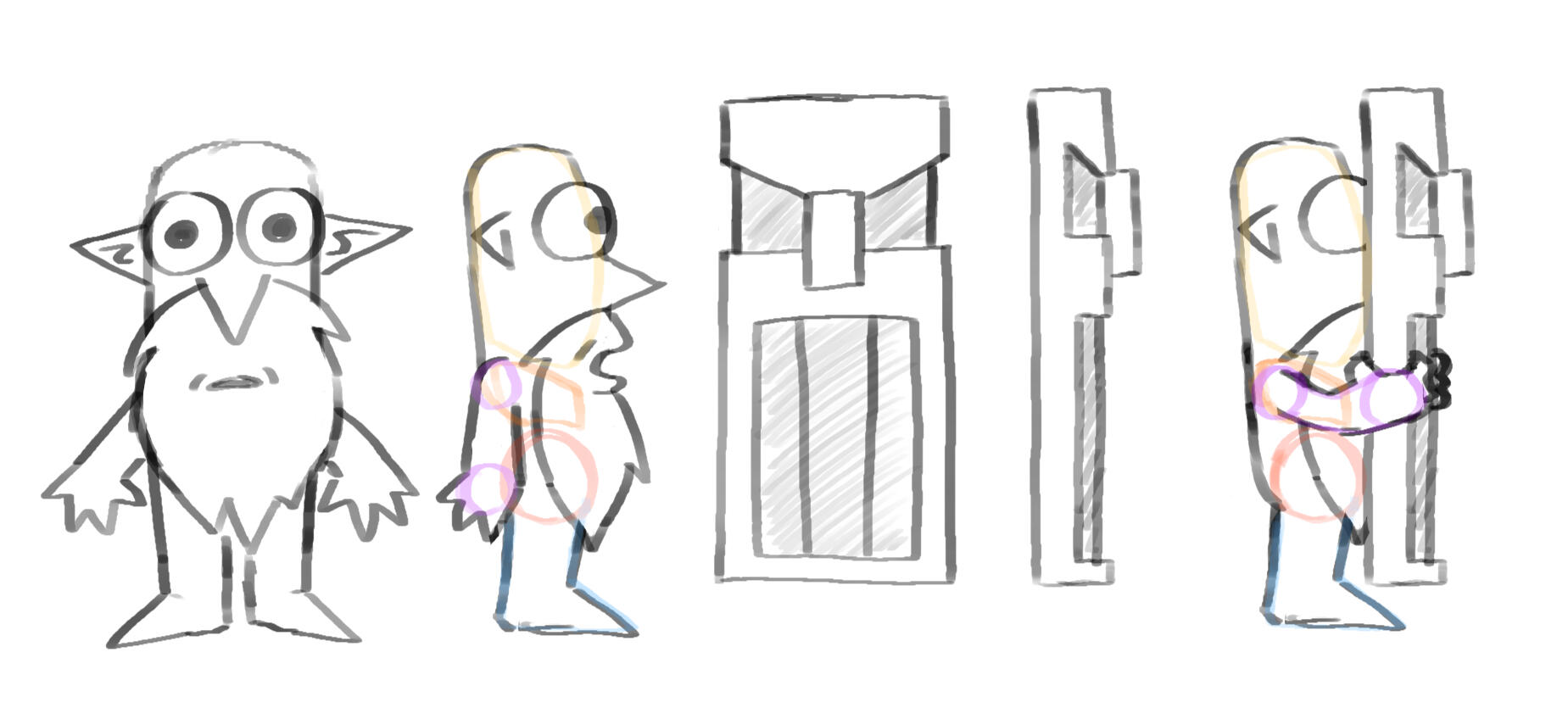 Specific Character Walkcycle Reference