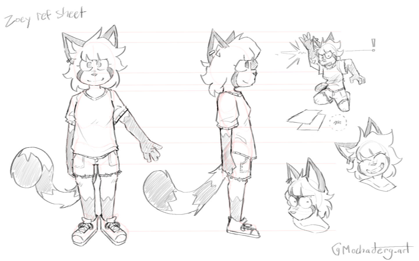 Zoey Reference Sheet